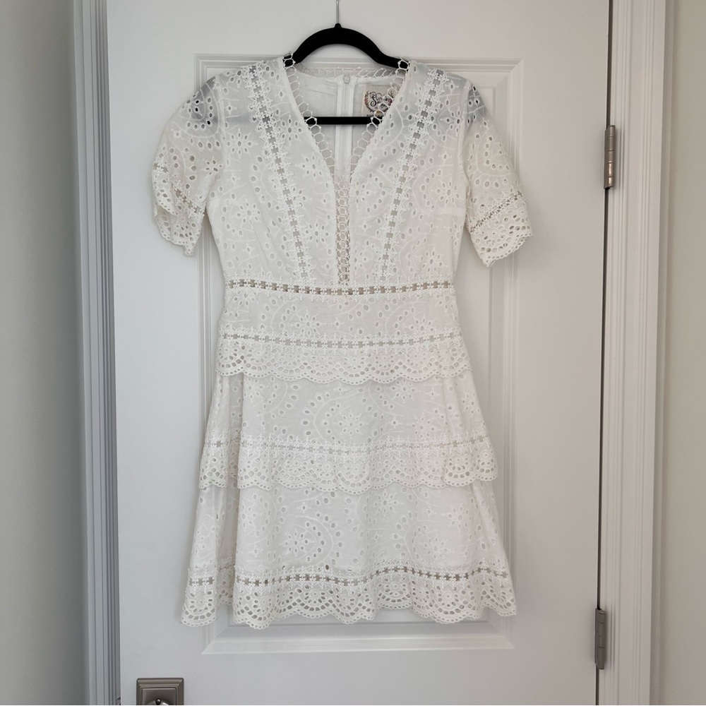 White dress